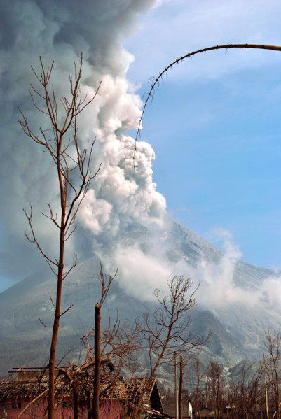 Merapi Eruption, Yogyakarta, Java Island, Indonesia