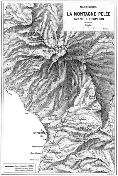 Montagne Pelée 1902