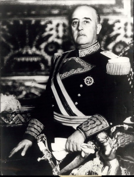 Oct. 29, 1975 - Spain's General Francisco Franco in Uniform