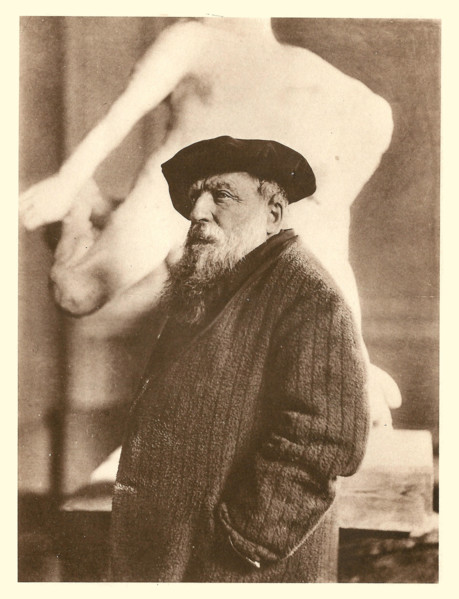 1267 Rodin dans son atelier-1910