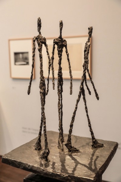 EXHIBITION:THE WALKING MAN,  GIACOMETTI INSTITUT, PARIS