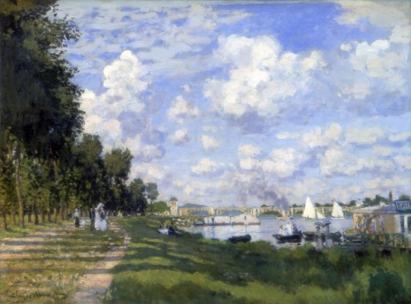 The Marina at Argenteuil', 1872. Artist: Claude Monet. Monet was a French painter, a founder of French Impressionist painting and the most consistent and prolific practitioner of the movements philoso...