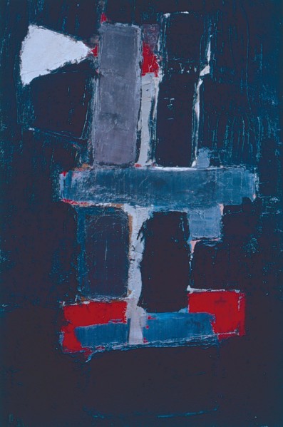 Composition, artwork by French painter Nicolas de Stael, 1951