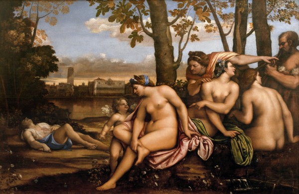 The Death of Adonis by the Italian painter, Sebastiano del Piombo (c. 1485-1547), oil on canvas,1512