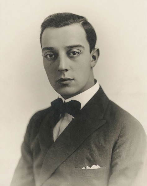 Early portrait photo of Buster Keaton