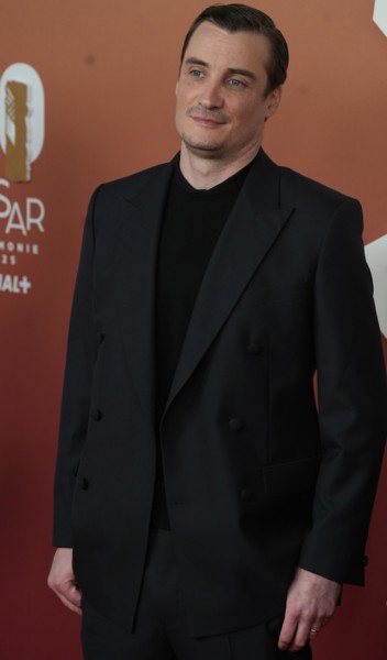 Pierre Lottin arrives at the 50h Cesar Film Awards Ceremony at L'Olympia on February 28 2025 in Paris, France. - Photo Laurent Lairys / MAXPPP
