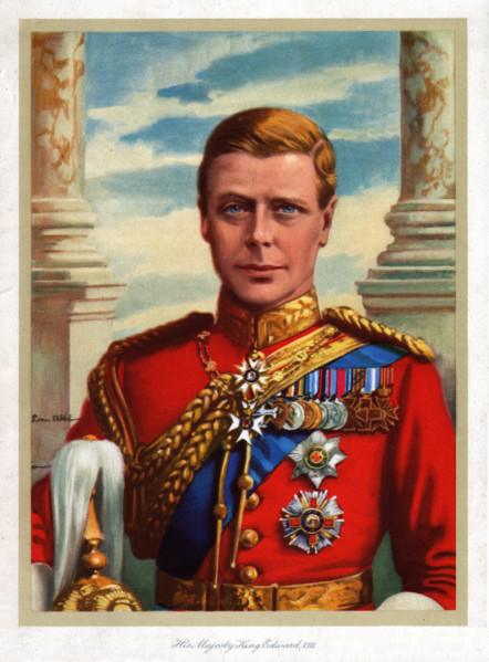 1936 Portrait His Majesty King Edward VIII