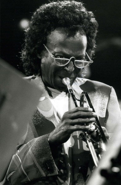 Mar. 31, 2012 - Miles Davis and Quincy Jones at the Montreux Jazz-Festival.: Miles Davis is seen during a concert he gave together with Quincy Jones at the Jazz-Festival in Montreux/Switzerland 8th Ju...