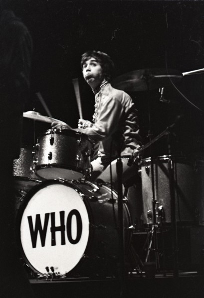 June 17, 1967, Monterey, California, USA - The band The Who, including KEITH MOON, drummer, performs during the Monterey Festival. The Monterey International Pop Music Festival was a three-day concert...