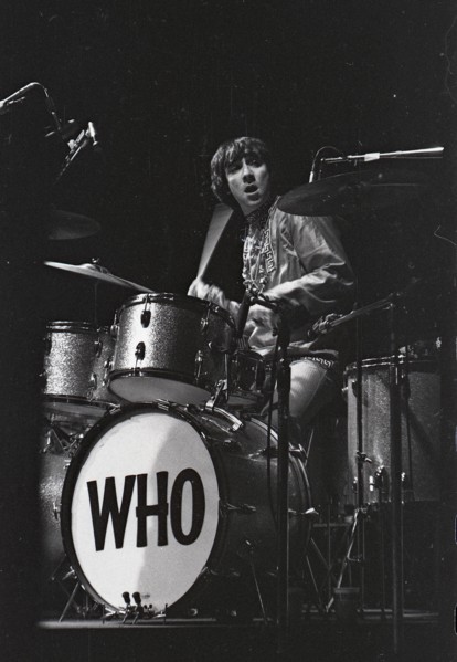 June 17, 1967, Monterey, California, USA - KEITH MOON, drummer of the band The Who, performs during the festival. The Monterey International Pop Music Festival was a three-day concert event held June ...