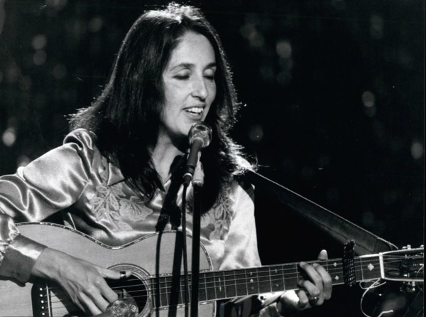 Nov. 11, 1973 - Joan Baez in Montreux: Famous American Singer Joan Baez actually is in Switzerland, where she gave a very crowdedly attended concert in Montreux Casino, the well known hall of the year...