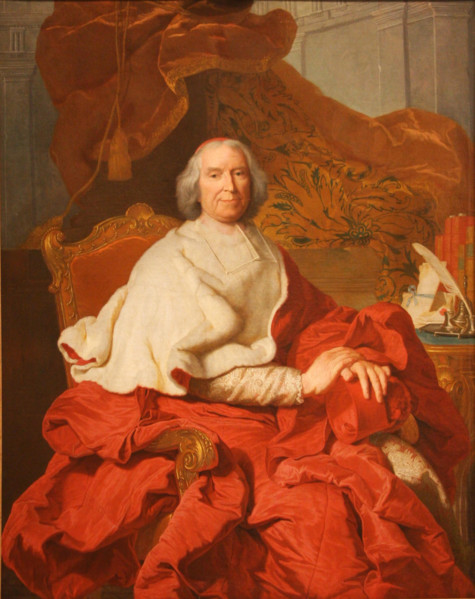 English: 'Cardinal de Fleury' . first half of 18th century. Cardinal de Fleury 01