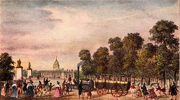 Le remorqueur de Charles Dietz, 1834