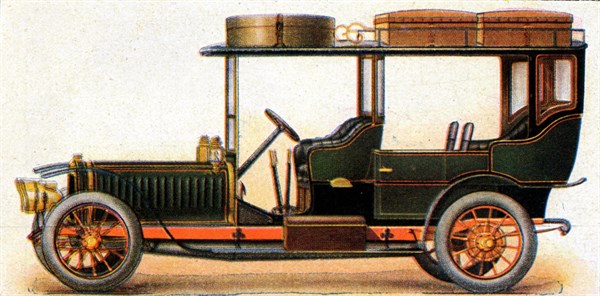Voiture : double phaéton du type ballon démontable