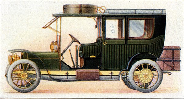 Voiture : limousine à rotonde
