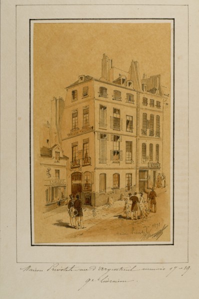 Provost house, 17-19 rue d'Argenteuil in Paris