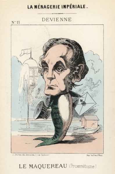 Caricature of Adrien Marie Devienne