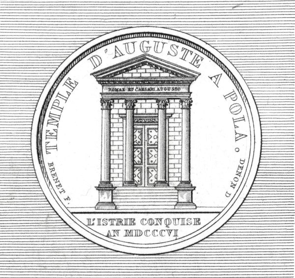 Médaille de la campagne de 1805 : conquête de l'Istrie