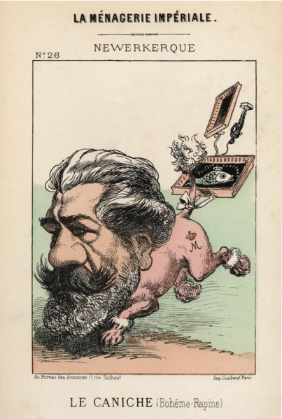 Newerkerque. Caricature