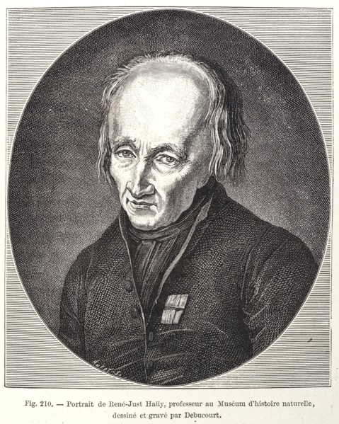 René-Just Haüy, professeur au muséum d'histoire naturelle