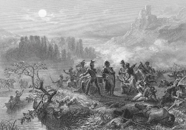 Marshal Mortier at the battle of Dürnstein