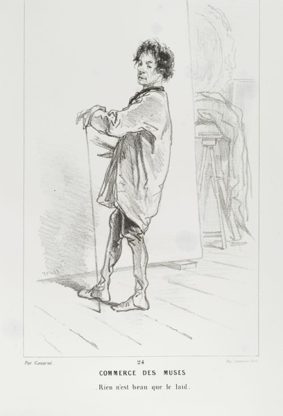Gavarni, Trading muses