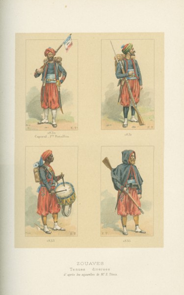 Uniformes de zouaves