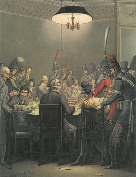 Opitz, Les Cosaques à Paris en 1814