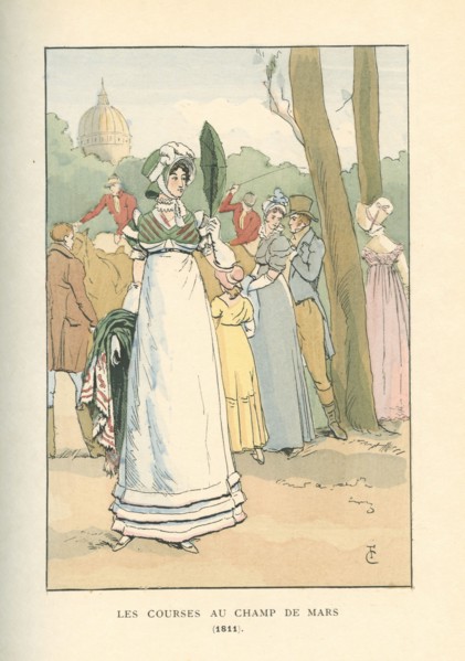 Les course au champ de Mars, 1811