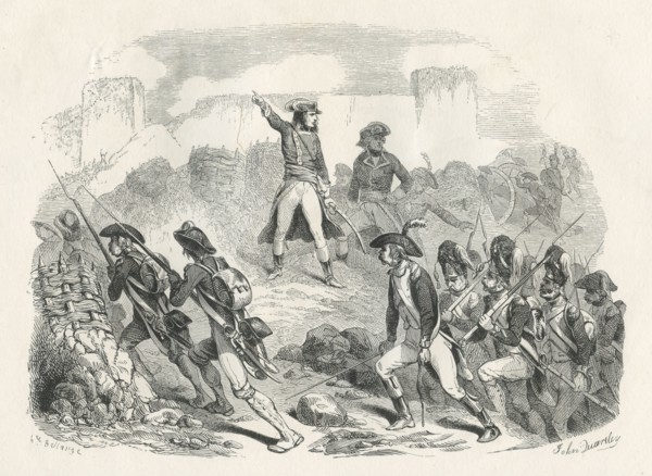 Bonaparte et Kléber assiègent la ville de Ptolémaïs