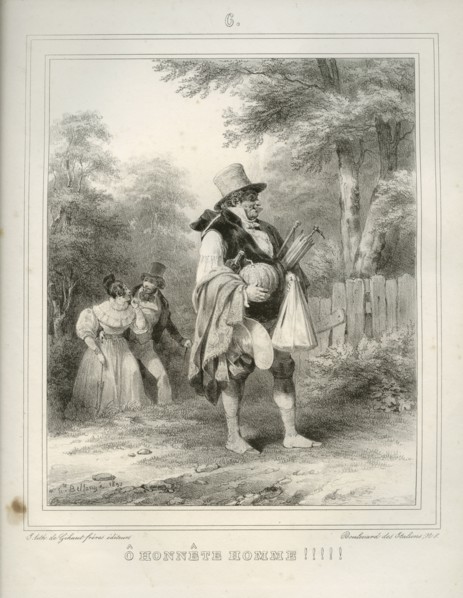 Bellangé, "Oh honnête homme !!!!!"