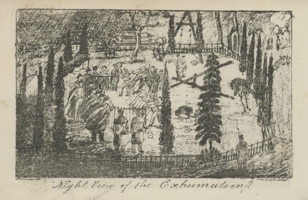 Exhumation du corps de Napoléon 1er à Sainte-Hélène