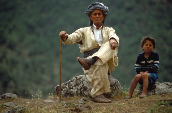 Scène de la vie quotidienne au Kurdistan