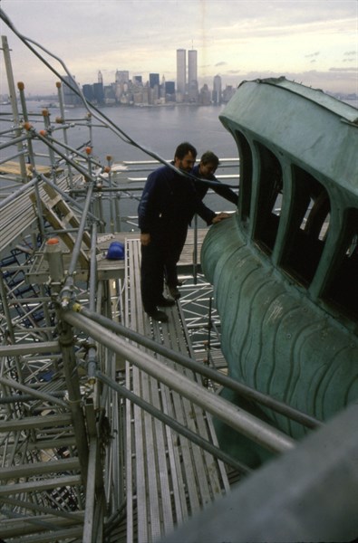 Rénovation de la Statue de la Liberté (1985)