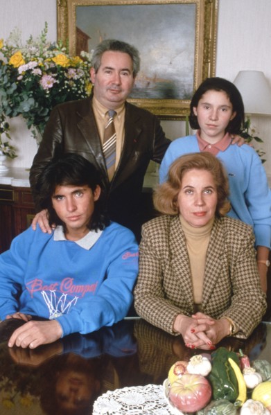 The Klarsfeld family, 1985