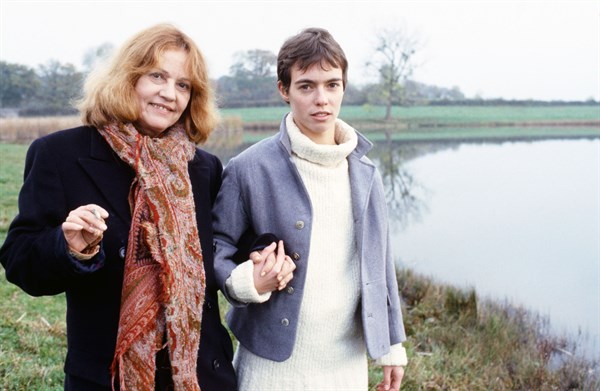 Jeanne Moreau et Julie Jézéquel, 1982