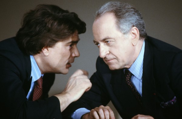 Bernard Tapie, Pierre Bergé, 1988