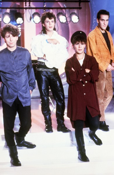 Le groupe Indochine, 1986
