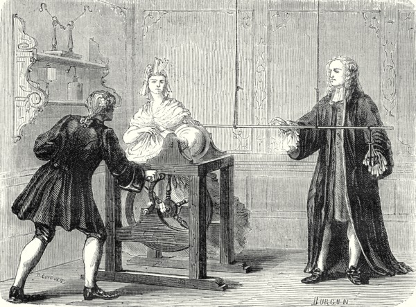 Expérience faite à Leyde, par Musschenbroek, le 20 avril 1746