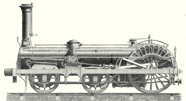 Crampton Locomotive