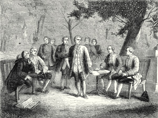 Le cénacle scientifique du château de Clairac: Montesquieu et le baron de 
Secondat, son fils, le