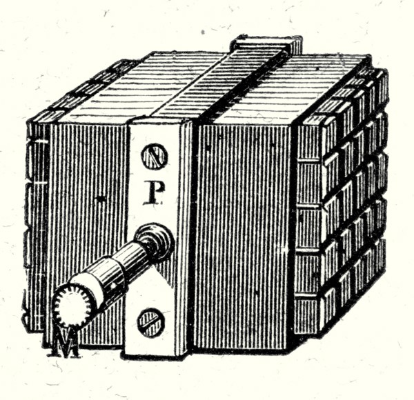 Pile thermo-électrique de Nobili