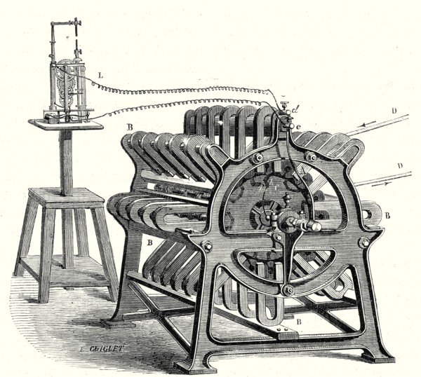 Magneto-electric machine from the Alliance company