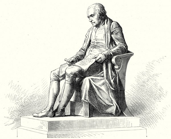 Statue of James Watt in Westminster
