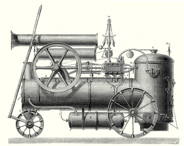 MM. Cail and Company's traction engine