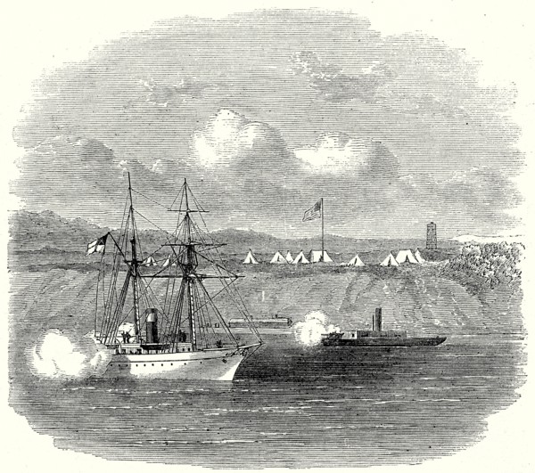The Civil War In America; Richmond, Virginia, After Its Conquest, Fort Powhattan, And The Right Of