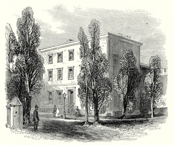 The Civil War In America; Richmond, Virginia, After Its Conquest, The Late Residence of President