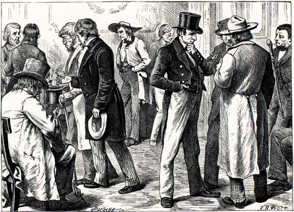 Charles Dickens, American notes, 1842, IN THE WHITE HOUSE.