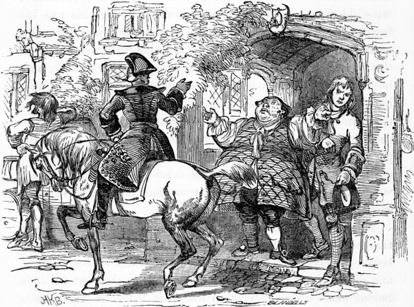 Charles Dickens, Barnaby Rudge, 1841, illustration, 19th century