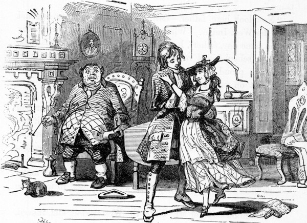 Charles Dickens, Barnaby Rudge, 1841, illustration, 19th century